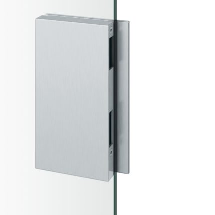 Gegenkasten kompakt li| Edelstahl fein matt |