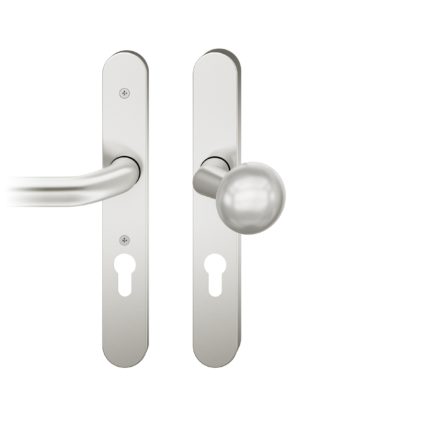 RT-Wechselgarnitur PZ 72mm |  Stift 8mm | Aluminium naturfarbig |