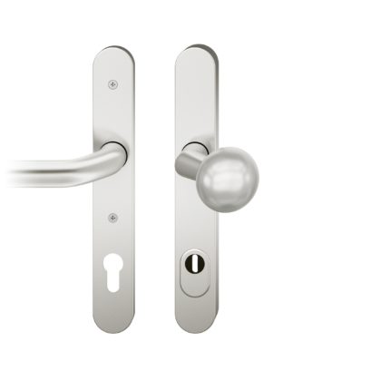 RT-ZA Wechselgarnitur PZ 92mm |  Stift 8mm | Aluminium naturfarbig |