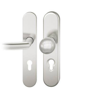 Wechsel-Grt. PZ 72mm        S2 |  Langschild 11mm | Stift 8mm |Aluminium naturfarbig