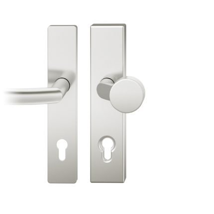 Wechsel-Grt. PZ 92mm        S2 |  Langschild 11mm | Stift 10mm |Aluminium naturfarbig