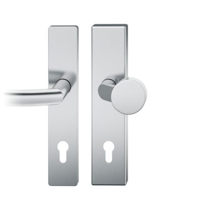 Wechsel-Grt. PZ 92mm        S2 |  Langschild 15mm | Stift 10mm |Edelstahl fein matt