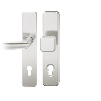 Wechsel-Grt. PZ 92mm        S2 |  Langschild 11mm | Stift 10mm |Aluminium naturfarbig