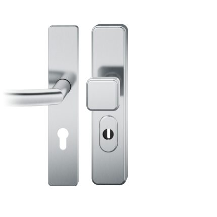 Wechsel-Grt. PZ 72mm        S4 |  Langschild ZA | Stift 8mm |Edelstahl fein matt