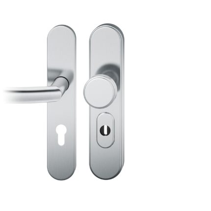 Wechsel-Grt. PZ 72mm        S4 |  Langschild ZA | Stift 8mm |Edelstahl fein matt