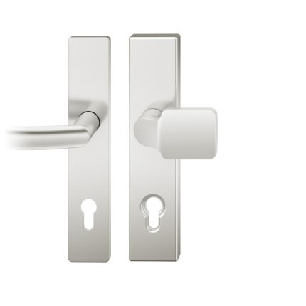 Wechsel-Grt. PZ 92mm        S2 |  Langschild 11mm | Stift 10mm |Aluminium naturfarbig