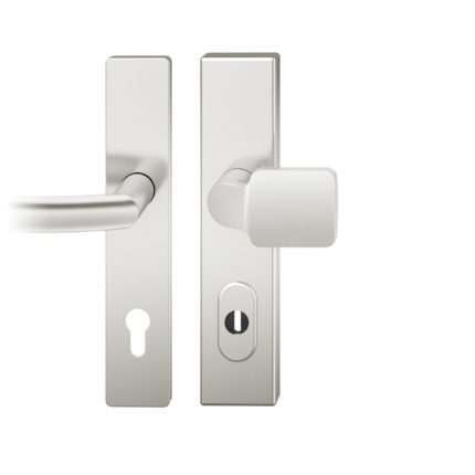 Wechsel-Grt. PZ 92mm        S2 |  Langschild ZA | Stift 10mm |Aluminium naturfarbig