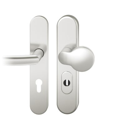 Wechsel-Grt. PZ 72mm        S2 |  Langschild ZA | Stift 8mm |Aluminium naturfarbig