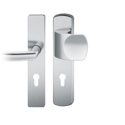 Wechsel-Grt. PZ 72mm        S2 |  Langschild 15mm | Stift 8mm |Edelstahl fein matt