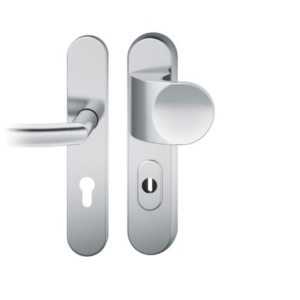 Wechsel-Grt. PZ 72mm        S4 |  Langschild ZA | Stift 8mm |Edelstahl fein matt