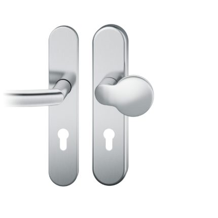 FS-Wechsel-Grt. PZ 72mm S2 |  Langschild 15mm | Stift 9mm |Edelstahl fein matt